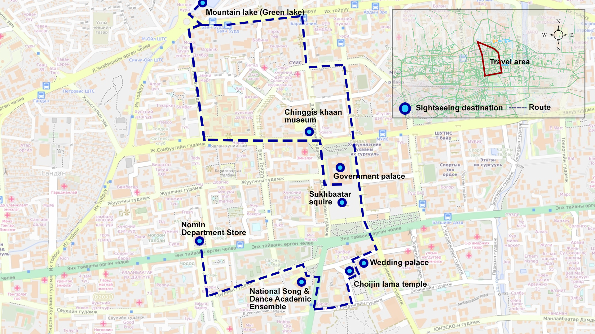 UB - CITY TOUR